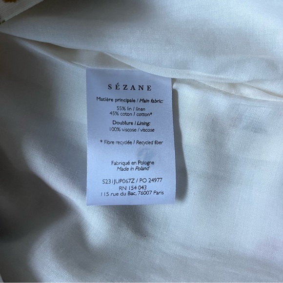 ✨NWT✨ SEZANE X FARM RIO JARDIM ROMANTICO SKIRT - Picture 9 of 9